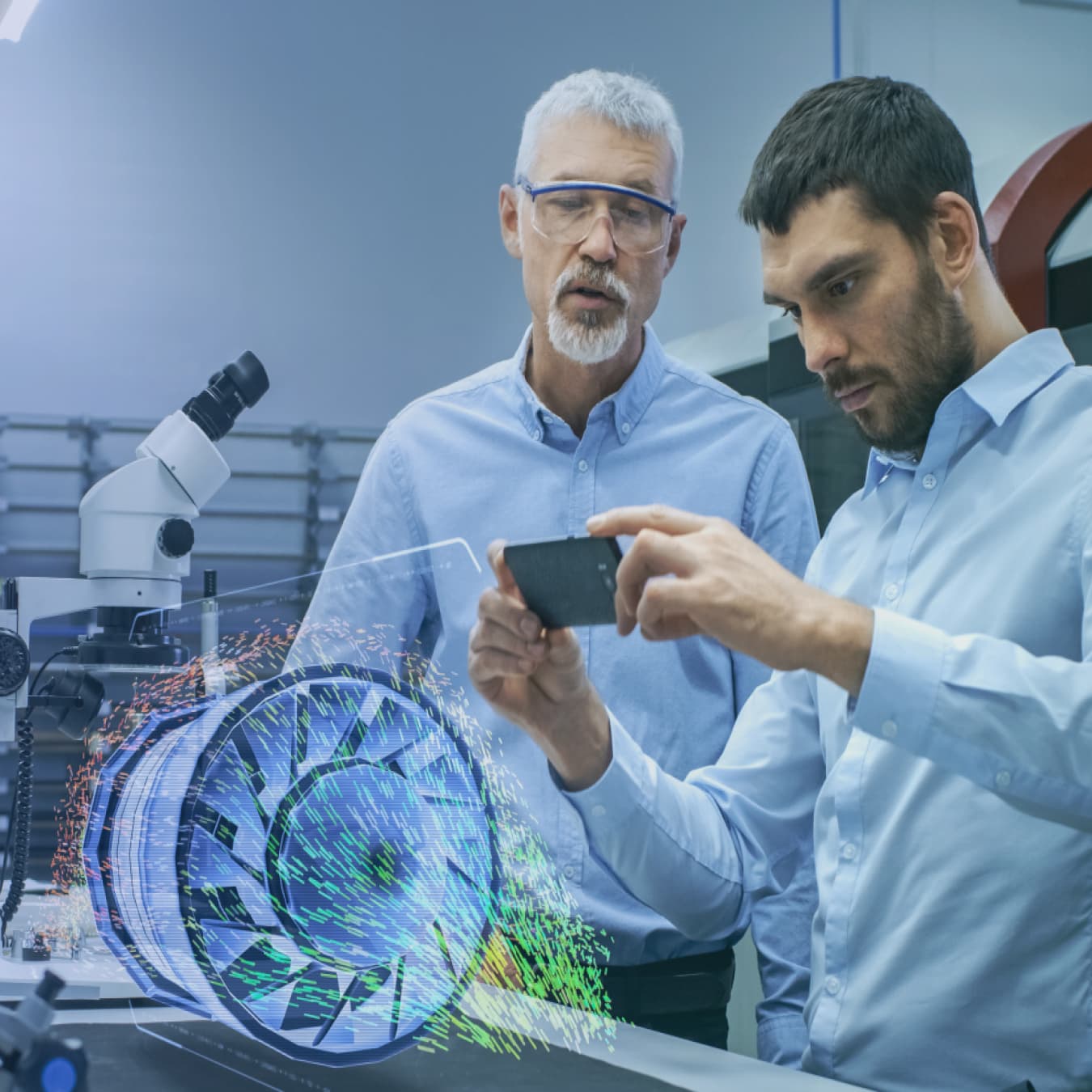 Non-destructive Testing with Augmented Reality